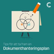bild från vår guide med en Dokumenthanteringplan